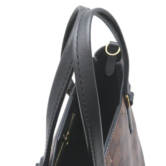 LOUIS VUITTON Brown Damier Pouch - Picture 6 of 10